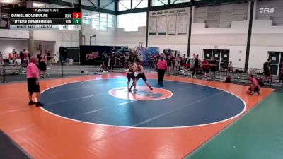 186-204 lbs Semifinal - Ryker Gemberling, Deer Creek Mackinaw vs Daniel Bourbulas, Nighthawk WC