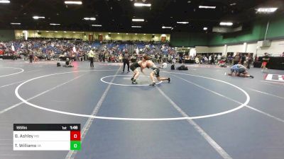 165 lbs Consi Of 64 #2 - Blake Ashley, MD vs Taven Williams, VA