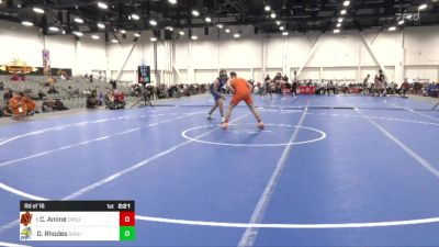 165 lbs Rd Of 16 - Cameron Amine, Oklahoma State vs Drake Rhodes, South Dakota State