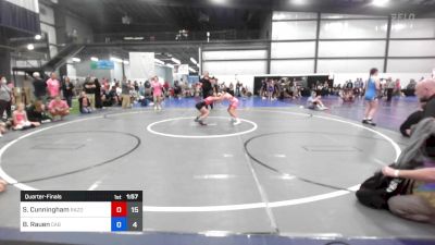 35 kg Quarterfinal - Sterling Cunningham, Razor GWC Red vs Brooklyn Rauen, Charlie's Angels-Black