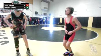 83 lbs Champ. Round 2 - Jace Jordan, Vacaville Wrestling Club vs Nathan Owens, MatTime