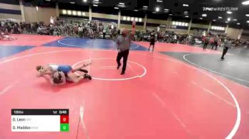 106 lbs Consolation - Daryn Leon, TUF California Wr Ac vs Oakley Maddox, Brothers Of Steel