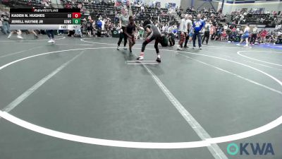 88 lbs Consi Of 4 - Kaden N. Hughes, Del City Little League vs Jerell Haynie Jr, D3 Wrestling Cluib