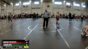 84 lbs Round 5 (10 Team) - Parker Biel, Neighborhood vs Colton Craddock, FORGE