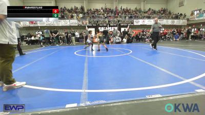 67 lbs Rr Rnd 5 - Rafael Trevino, Madill Takedown vs King Walker, Tulsa Blue T Panthers