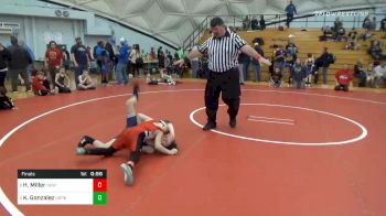 75 lbs Final - Harley Miller, New Castle vs Kaleb Gonzalez, Hopewell