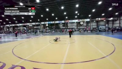 50 lbs Cons. Round 5 - Alan Petersen, American Outlaws Wrestling vs Teagen Walston, Team Champs