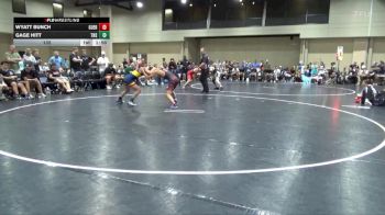 132 lbs Round 2 (6 Team) - Wyatt Bunch, Guerilla WC vs Gage Hitt, Team North Sip