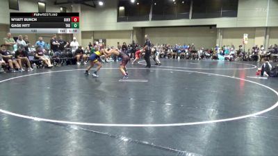132 lbs Round 2 (6 Team) - Wyatt Bunch, Guerilla WC vs Gage Hitt, Team North Sip