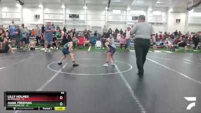 68 lbs Round 3 (6 Team) - Hank Freeman, Contenders WA vs Lilly Holmes, 84 Athletes