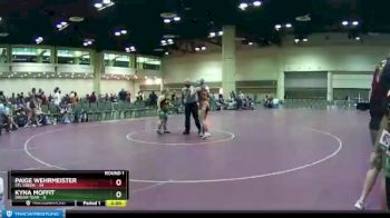 138 lbs Round 1 (10 Team) - Paige Wehrmeister, STL Green vs Kyna Moffit, DREAM TEAM