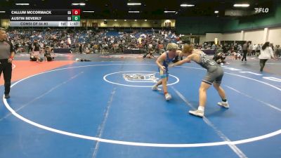 157 lbs Consi Of 64 #2 - Callum McCormack, GA vs Austin Beverly, GA