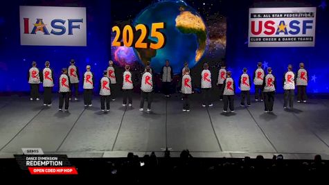 Dance Dymension - REDEMPTION [2025 Open Coed Hip Hop Semis] 2025 The Dance Worlds