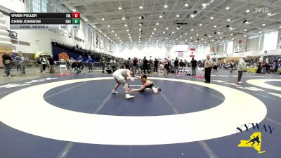 132 lbs Cons. Round 6 - Chris Johnson, Saratoga Wrestling Club vs Owen Fuller, Club Not Listed