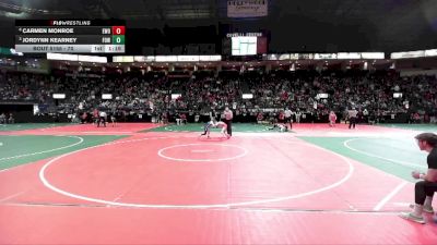 70 lbs Quarterfinal - Jordynn Kearney, FOWCA vs Carmen Monroe, EWO3