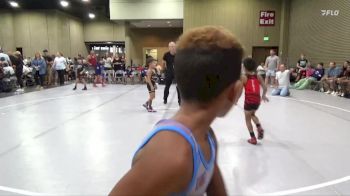 55 lbs Round 1 (6 Team) - Ashton Bell, NC National Team White vs Austin Ledbetter, Funky Crayons