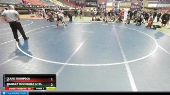 152 lbs Champ. Round 2 - Bradley Rodriguez-Little, MN vs Clark Thompson, ND