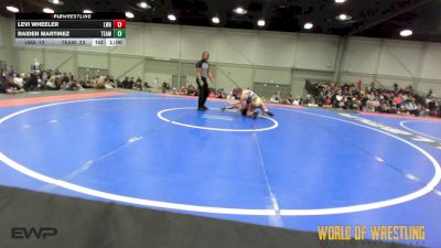 125 lbs Rr Rnd 1 - Levi Wheeler, LWA 14U vs Raiden Martinez, Team Dash 14U