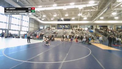 132 lbs Cons. Semi - Jet Abbott, Juab vs William Shallenberger, Wasatch