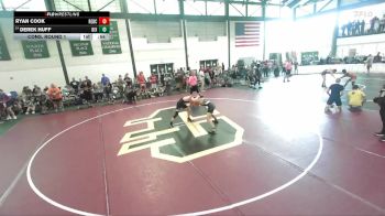 129-137 lbs Cons. Round 1 - Derek Huff, Evergreen Park vs Ryan Cook, Reed Custer Jr. Panthers