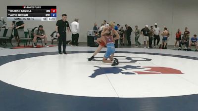 57 kg Cons. Rd Of 16 - Damian Kemble, Samurai Wrestling Club vs Alyis Brown, Spartan RTC@LHP