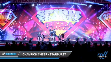 Champion Cheer - Starburst [2020 L1.1 Youth PREP Day 1] 2020 Spirit Sports: Duel In The Desert