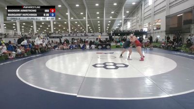 190 lbs Madison Armstrong, Oregon vs Margaret Hutchings, Idaho