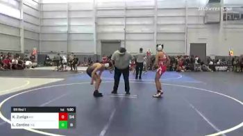 120 lbs Rr Rnd 1 - Kyanno Zuniga, Mat Demon WC vs Leo Contino, The Club