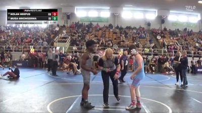 134 lbs Cons. Round 3 - Musa Mnongerwa, None vs Nolan Neefus, FINNEYTOWN