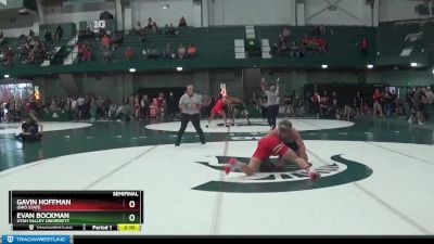 197 lbs Semifinal - Gavin Hoffman, Ohio State vs Evan Bockman, Utah Valley University