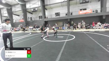 65 lbs Semifinal - KelleyAnne Bates, Redwood WC vs Addison Kuch, Portland Mat Club