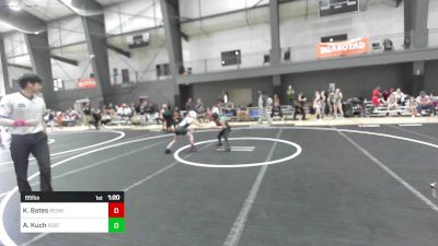 65 lbs Semifinal - KelleyAnne Bates, Redwood WC vs Addison Kuch, Portland Mat Club