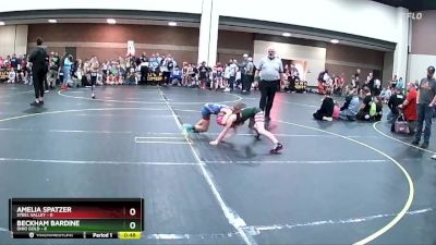 2 lbs Finals (2 Team) - Amelia Spatzer, Steel Valley vs Beckham Bardine, Ohio Gold