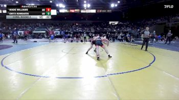 150 lbs Cons. Round 2 - Onyx Kunsaitis, American Falls vs Wade Williams, American Falls