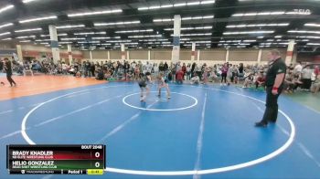 92 lbs Quarterfinal - Helio Gonzalez, Dead Shot Wrestling Club vs Brady Knadler, NB Elite Wrestling Club