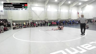 132B lbs Cons. Rd Of 32 - Dayson Fenner, Davis vs Tyler Hicken, Weber