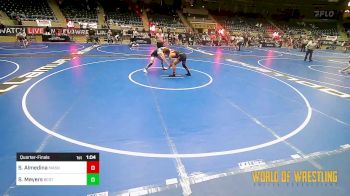 145 lbs Quarterfinal - Samuel Almedina, Mat Assassins vs Steel Meyers, Best Trained Wrestling