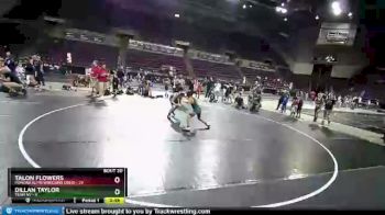 98 lbs Round 5 (10 Team) - DILLAN TAYLOR, Team NV vs Talon Flowers, Pomona Elite/Wrecking Crew