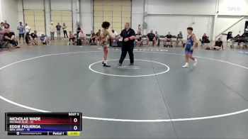 125 lbs Semis & 1st Wrestleback (8 Team) - Nicholas Wade, Michigan Blue vs Eddie Figueroa, New Jersey