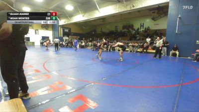 215 lbs Quarterfinal - Noah Montes, Eleanor Roosevelt vs Elijah Juarez, Etiwanda