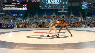 105 lbs Champ. Rd Of 32 - Alicia Kenfack, ND vs Brooklyn Duelfer, AK