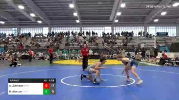 126 lbs Prelims - Andrew Johnson, Buffalo Valley Black vs D'mitri Alarcon, Team Shutt West