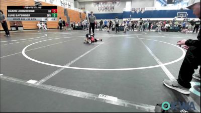 52 lbs Rr Rnd 1 - Kasen Loughridge, Duncan Demons vs Luke Baysinger, Shelton Wrestling Academy