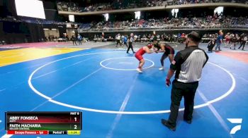 6A 185 lbs Semifinal - Abby Fonseca, Katy vs Faith Macharia, Keller Central