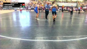 125 lbs Cons. Round 1 - Louie Marzullo, Nolensville Wrestling Club vs Wyatt Erwin, Wildcats Wrestling