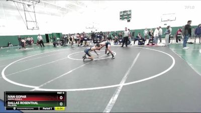 113 lbs Cons. Round 4 - Dallas Rosenthal, Millikan vs Ivan Gopar, Santa Monica