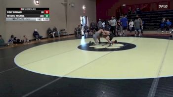 141 lbs Quarterfinal - Mauro Michel, Life University vs Colt Brown, Montevallo