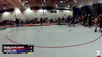 85 lbs Round 2 - Michael Major-Gorham, VB Fighthouse vs Maxwell Chen, Legend Wrestling Club