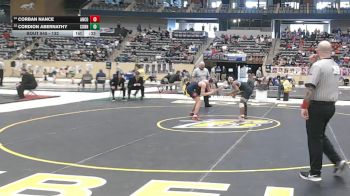 132 lbs 3rd Place Match - Corban Nance, Anderson County vs Cordion Abernathy, Conner