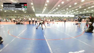 90 lbs Rr Rnd 1 - Tucker Cranmer, Roughneck Wrestling Club vs Dexter Toporoff, Ruthless